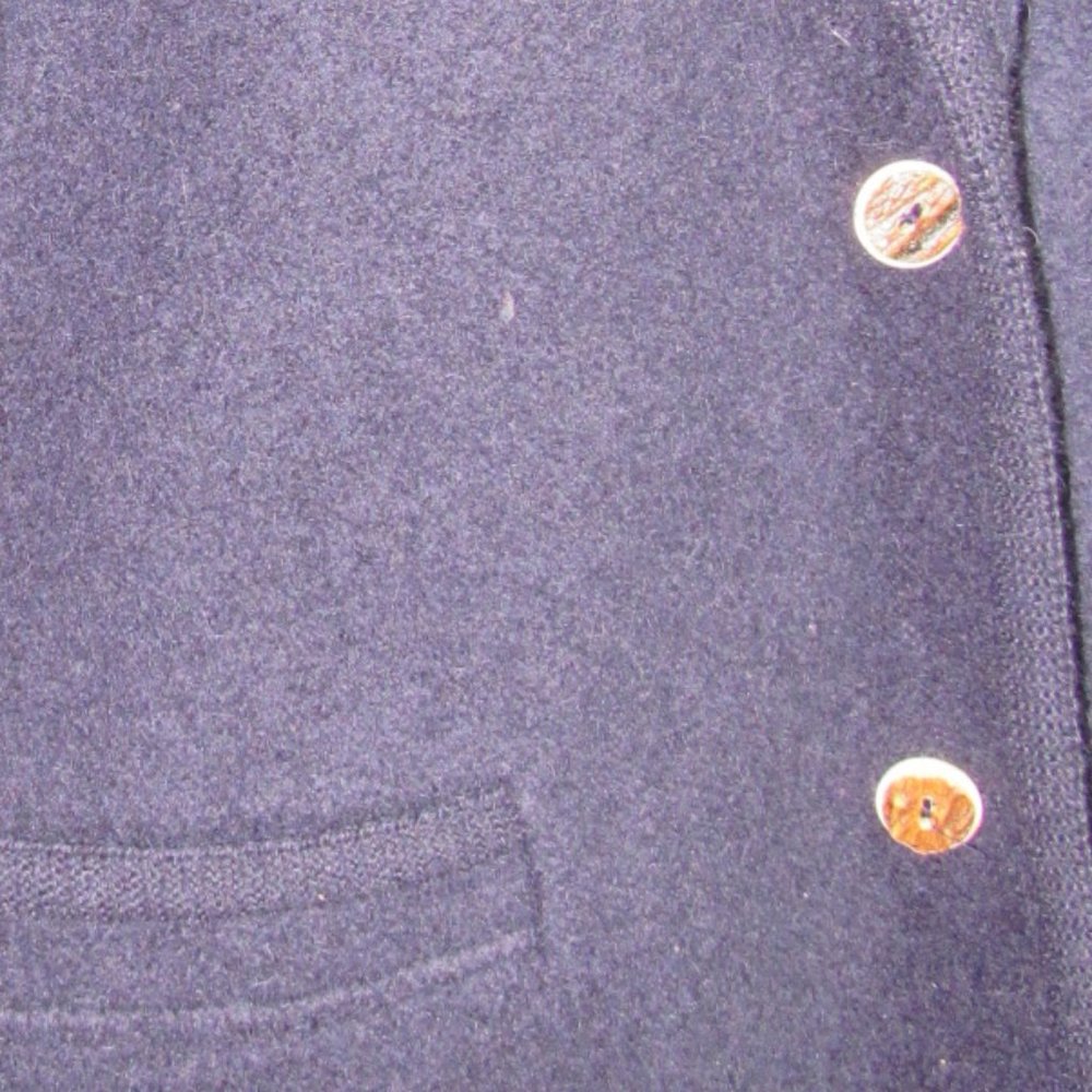 Navy Geiger jacket size 40/L/US 10 - Picture 8 of 9